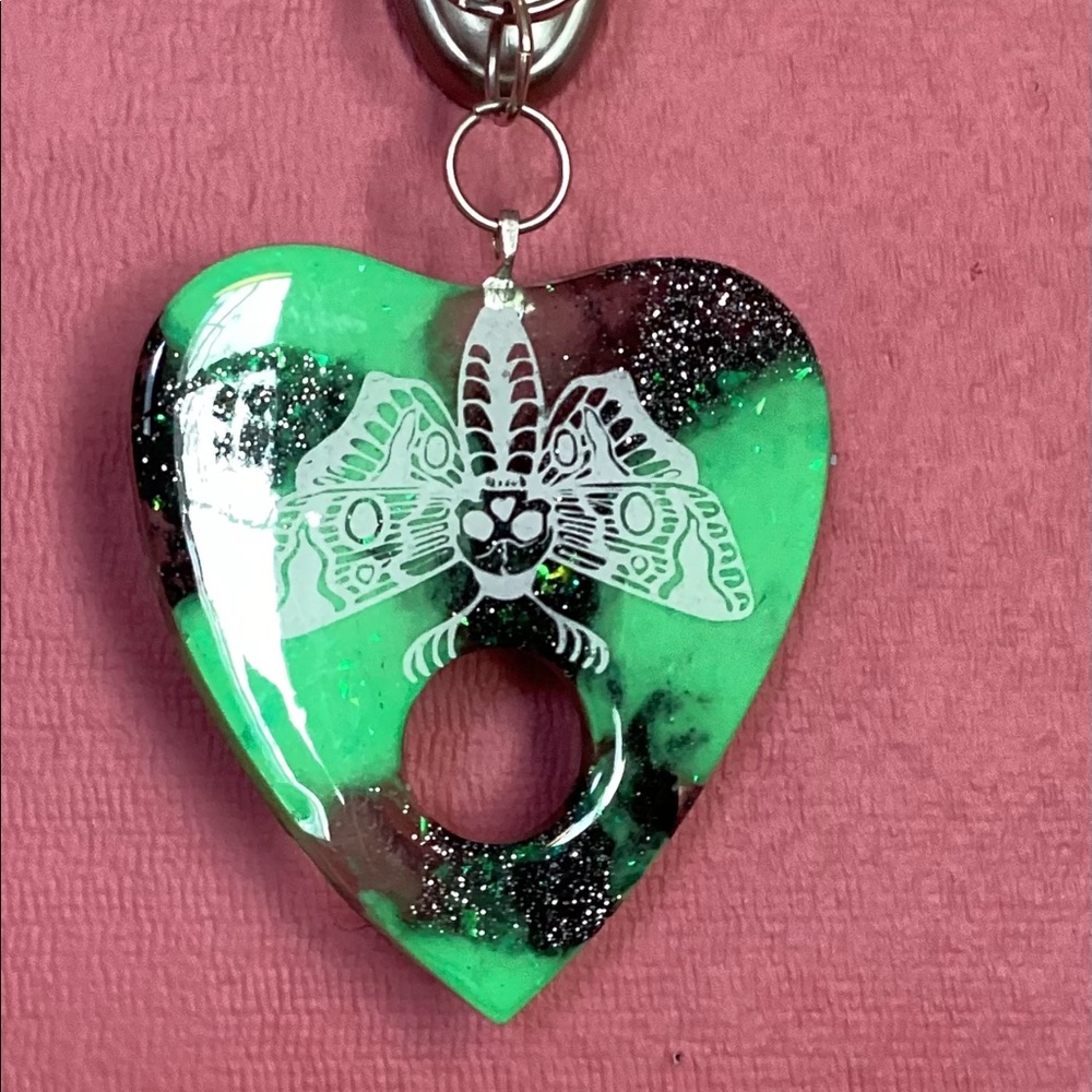 Moth keychain